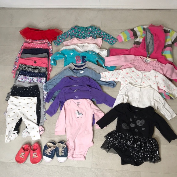 Carter's Other - Bundle of Winter 3M Girls Clothes Shoes Pants